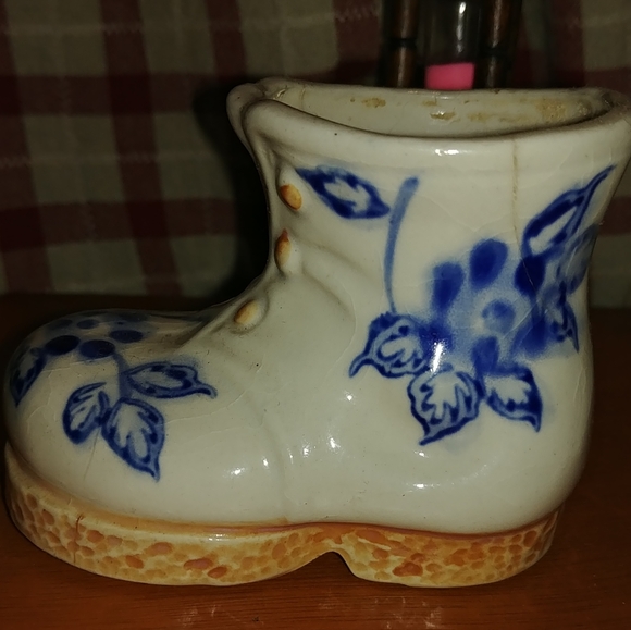 Occupied Japan Mini Boot - Picture 2 of 9